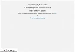 Sites similar to elitemarriagebureau.com