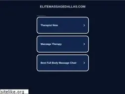 Sites similar to elitemassagedallas.com