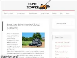 Sites similar to elitemower.com