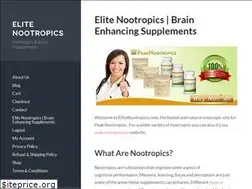 Sites similar to elitenootropics.com