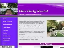 Sites similar to elitepartyrentalkc.com