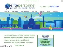 Sites similar to elitepersonnel.com