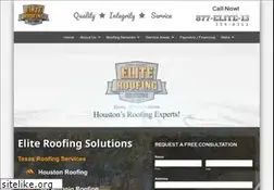 Sites similar to eliteroofingsolutions.com