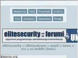 Sites similar to elitesecurity.org