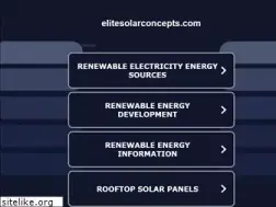 Sites similar to elitesolarconcepts.com