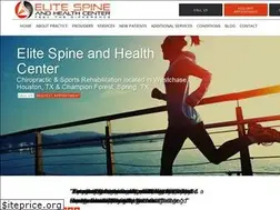 Sites similar to elitespinehouston.com