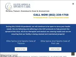 Sites similar to elitespinenj.com