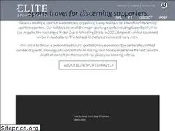 Sites similar to elitesportstravel.co.uk