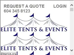 Sites similar to elitetents.ca