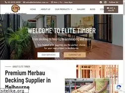 Sites similar to elitetimber.com.au