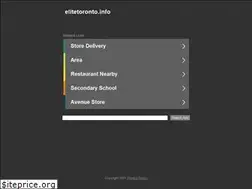 Sites similar to elitetoronto.info