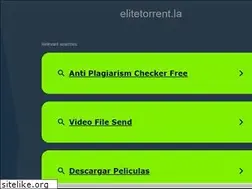 Sites similar to elitetorrent.la