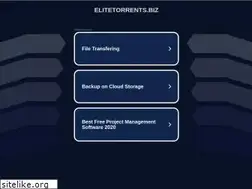 Sites similar to elitetorrents.biz