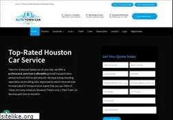 Sites similar to elitetowncarservices.com
