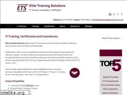 Sites similar to elitetrainingsolutions.co.uk