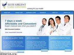Sites similar to eliteurgentcarecenters.com