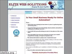 Sites similar to elitewebsolutions.com