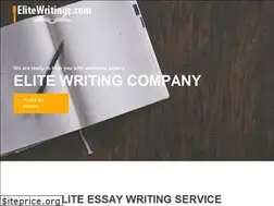 Sites similar to elitewritingz.com