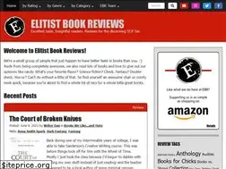 Sites similar to elitistbookreviews.com
