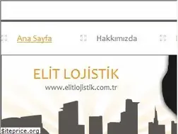 Sites similar to elitlojistik.com.tr
