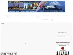 Sites similar to elitours.com.mx
