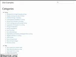 Sites similar to elixir-examples.github.io
