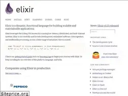 Sites similar to elixir-lang.org