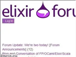 Sites similar to elixirforum.com