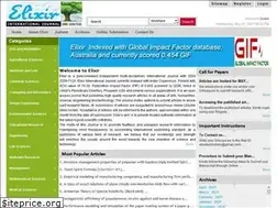 Sites similar to elixirpublishers.net