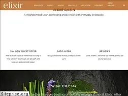 Sites similar to elixirsalonspa.com