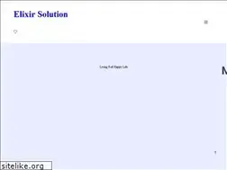 Sites similar to elixirsolution.com