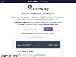 Sites similar to elixirweekly.net