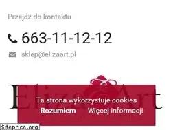 Sites similar to elizaart.pl