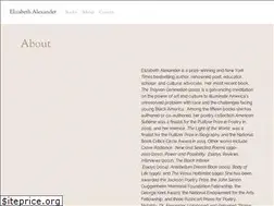 Sites similar to elizabethalexander.net