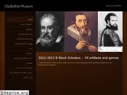 Sites similar to elizabethanmuseum.weebly.com