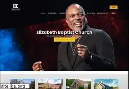Sites similar to elizabethbaptist.org