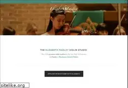 Sites similar to elizabethfaidley.com