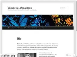 Sites similar to elizabethjdonaldson.com
