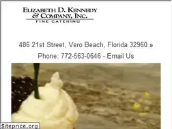 Sites similar to elizabethkennedycatering.com