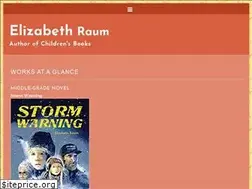 Sites similar to elizabethraumbooks.com