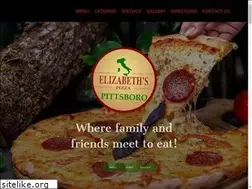 Sites similar to elizabethspizzapittsboro.com