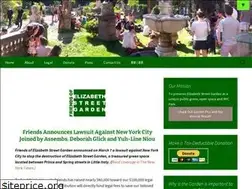 Sites similar to elizabethstreetgarden.org