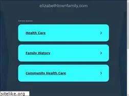 Sites similar to elizabethtownfamily.com