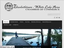 Sites similar to elizabethtownwhitelake.com
