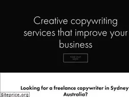Sites similar to elizabethwilsoncopywriting.com