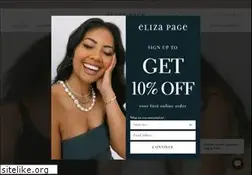 Sites similar to elizapage.com