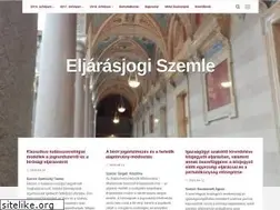 Sites similar to eljarasjog.hu