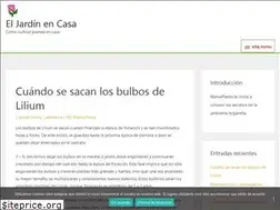 Sites similar to eljardinencasa.com