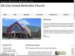 Sites similar to elkcityumc.com