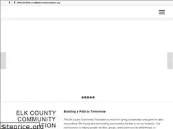 Sites similar to elkcountyfoundation.org